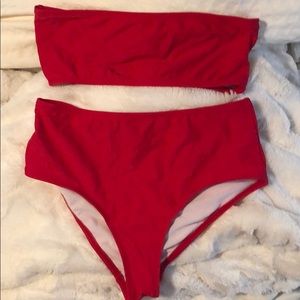 Fashion Nova Red Bikini